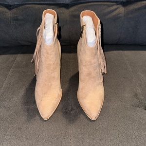 Women’s Braided Fringe Boots